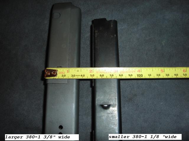 30 Round Magazine for M-11A1/M12 .380 ACP, Smaller Mag well